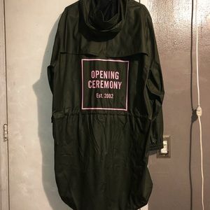 Opening ceremony rain jacket